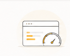 Website performance audit displayed in a browser window
